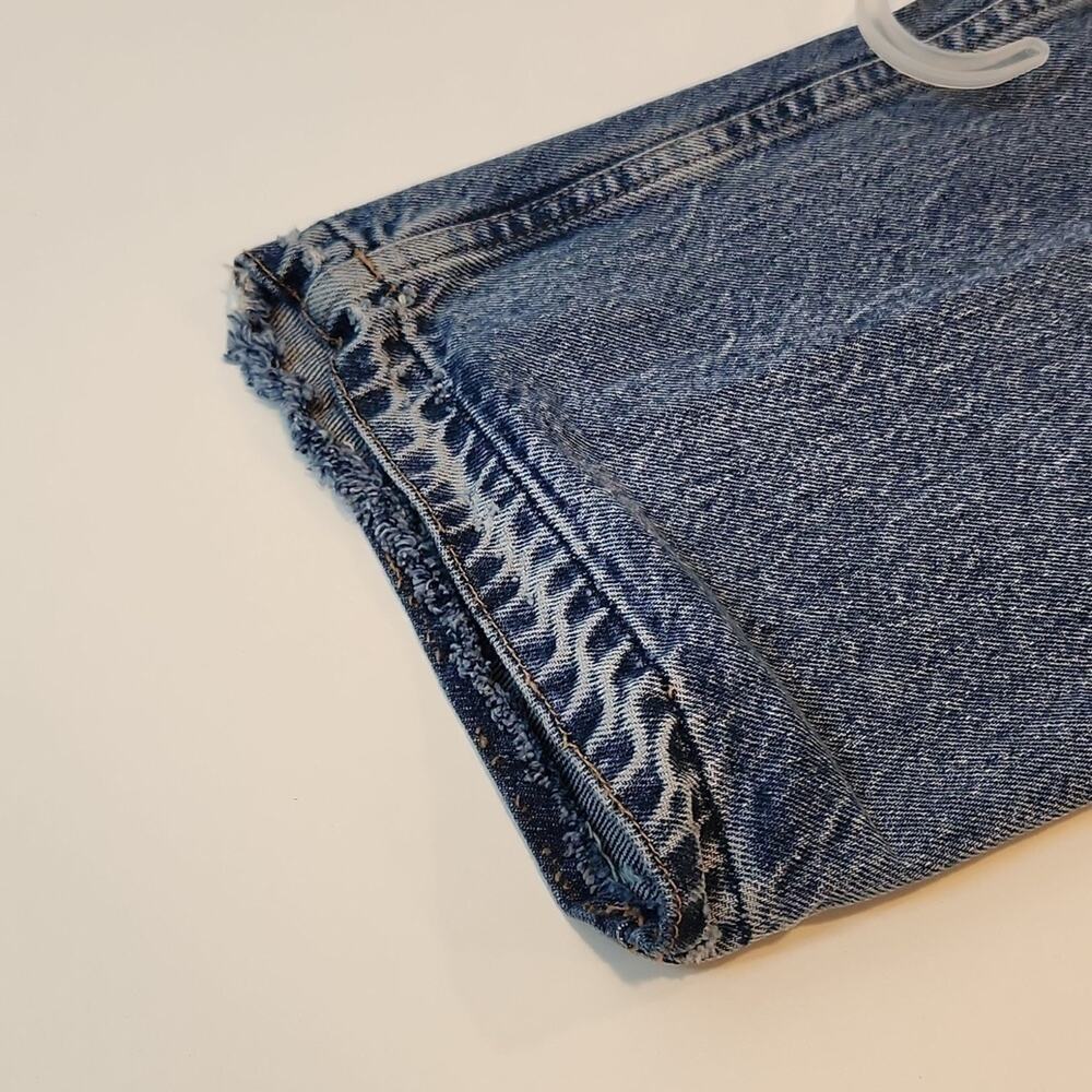 Vintage Tommy Hilfiger Y2K Denim Jeans Medium Wash Large Logo Men's Sz 40/32 - Picture 15 of 16